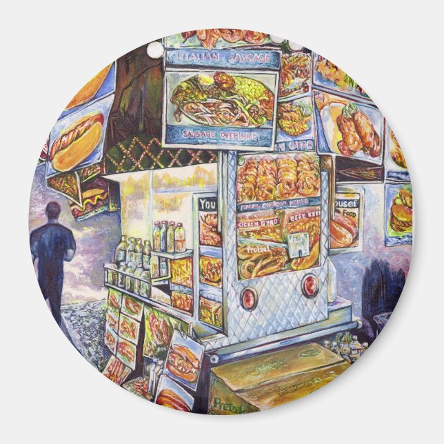 Imán Carga de trabajo artística extraordinaria (Frente)