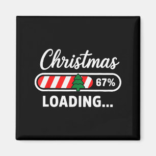 Imán Cargando Navidad 67% Divertido 6 7 Meme Navidad Ge