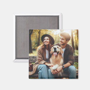 Imán Cargar regalo de foto Mascota familiar personaliza