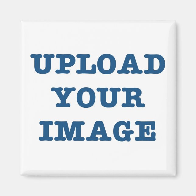 Imán Cargue su foto aquí - (Frente)