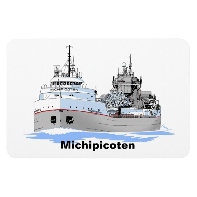 Imán Carguero de los Grandes Lagos Michipicoten (Horizontal)