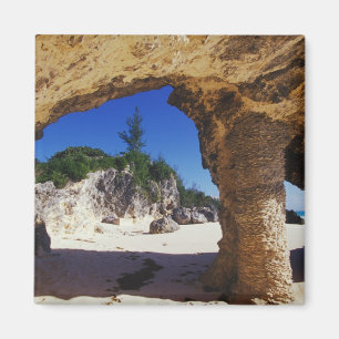 Imán Caribe, Bermudas, Ciudad de Tucker.Beige