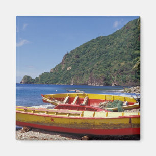 Imán Caribe, BWI, Santa Lucía, Barcos de vela, Soufrier