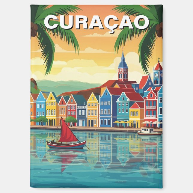 Imán Caribe de Curacao (Anverso)