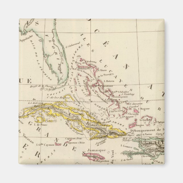Imán Caribe, Golfo de México y Guatemala (Frente)