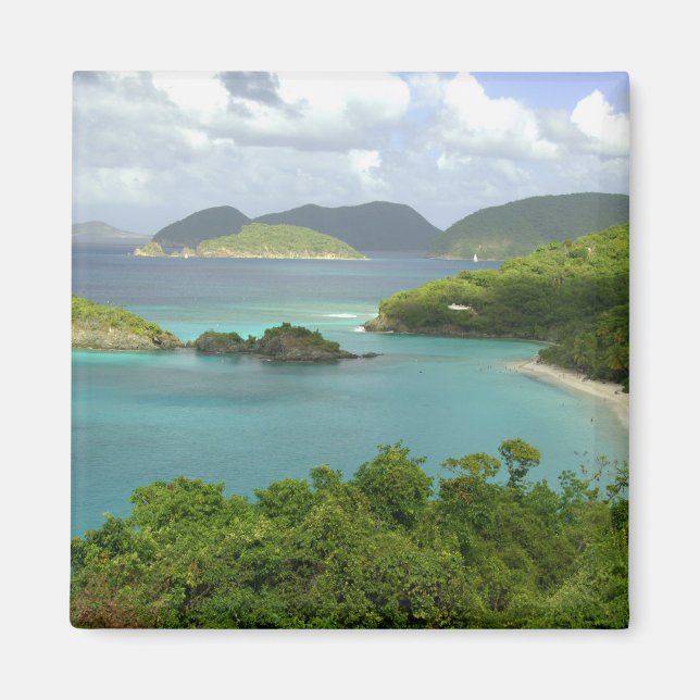 Imán Caribe, Islas Vírgenes de los EE. UU., St. John, T (Frente)