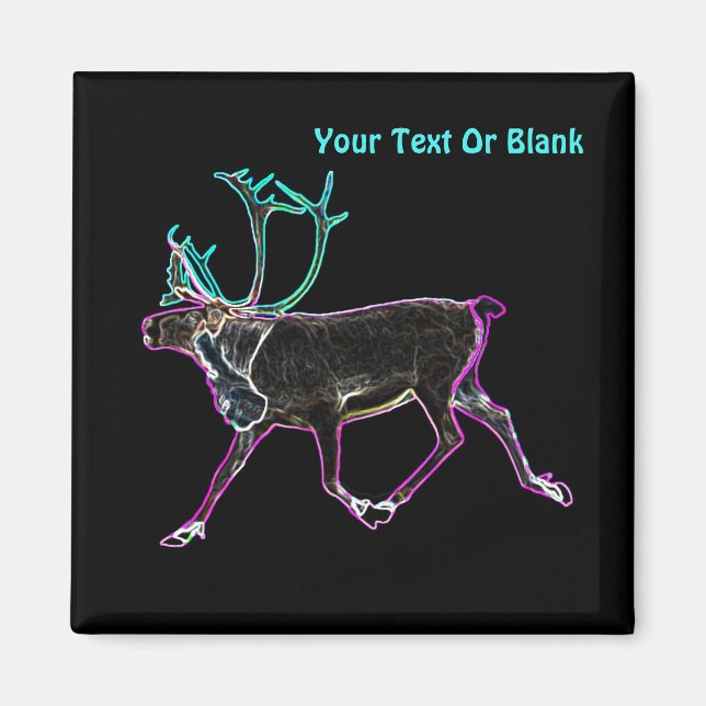 Imán Caribou Eléctrico (Frente)
