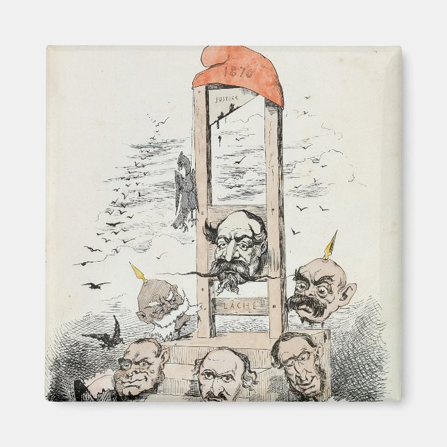 Imán Caricatura de Napoleón III Otto (Frente)