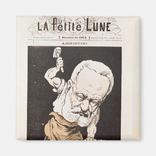 Imán Caricatura de Victor Hugo