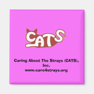 Imán Caring About The Strays (CATS), Inc. Magnet