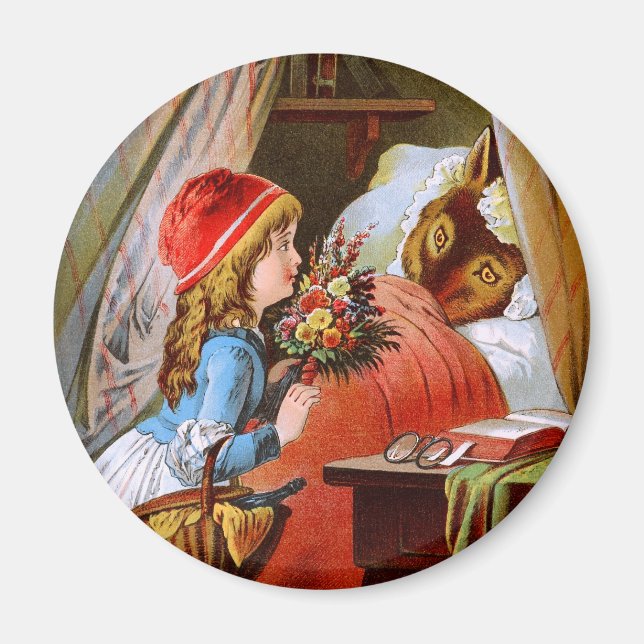 Imán Carl Offterdinger: Pequeño Red-Cap (Frente)