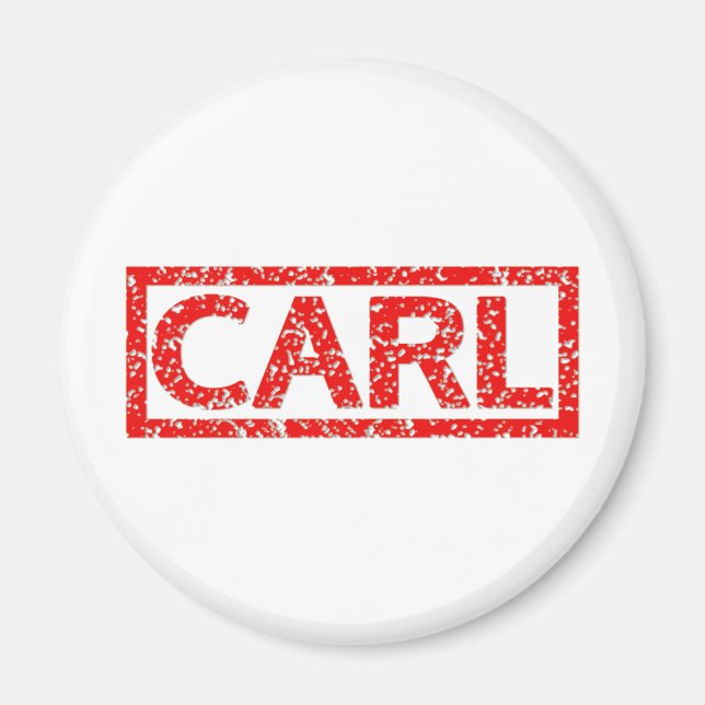 Imán Carl Stamp (Frente)