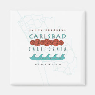 Imán Carlsbad Califonia Design