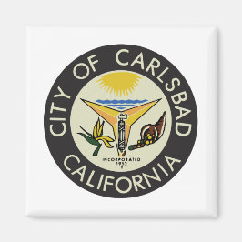 Imán Carlsbad (California) City Seal