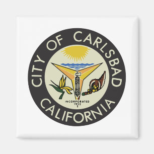Imán Carlsbad (California) City Seal