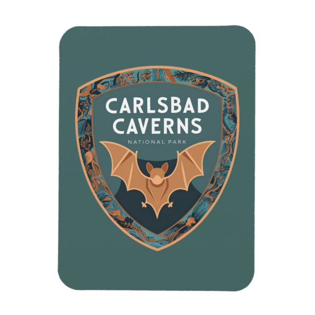 Imán Carlsbad Cavernas Parque Nacional de Estados Unido (Vertical)