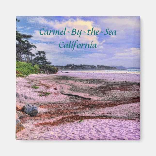 Imán Carmel Beach Magnet (Frente)