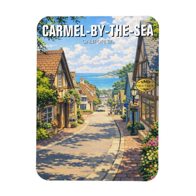 Imán Carmel-by-the-sea  (Vertical)