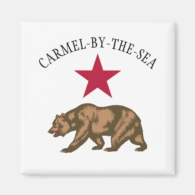 Imán Carmel-by-the-Sea, California (Frente)