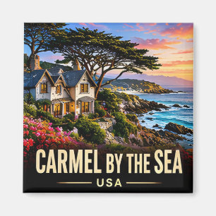 Imán Carmel By The Sea California Pueblo Costero Viaje