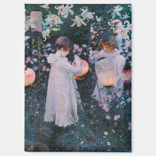 Imán Carnation Lily Lily Rose de John Singer Sargent
