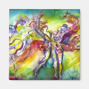 Imán CARNAVAL/danza ITALIANOS, música, teatro