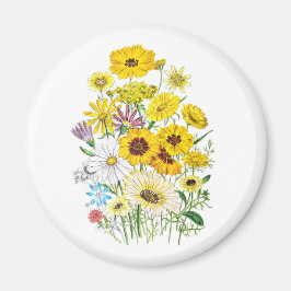 Imán Carnaval de flores