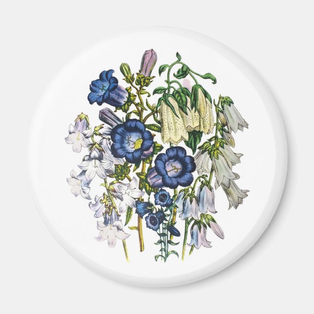 Imán Carnaval de flores (Frente)