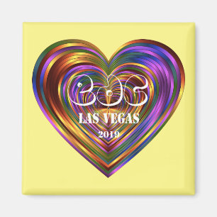 Imán Carnaval de margarita eléctrica - Las Vegas 2019