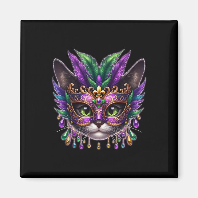 Imán Carnaval de Nueva Orleans (Frente)