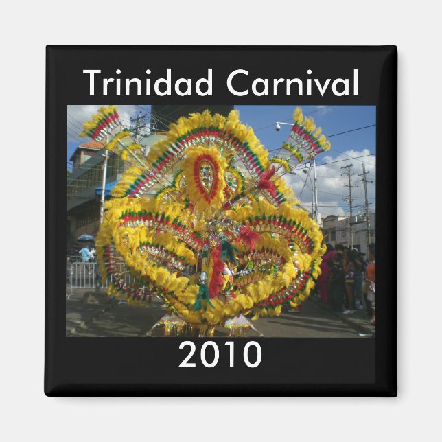 Imán Carnaval de Trinidad 2010 (Frente)