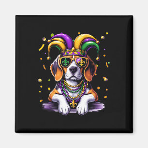 Imán Carnaval del Festival del Perro de Beagle Bead Bea