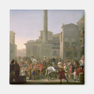 Imán Carnaval en Roma, c.1650-51