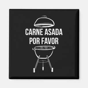 Imán Carne de filete divertida Bbq Papa Chef Carne Asad