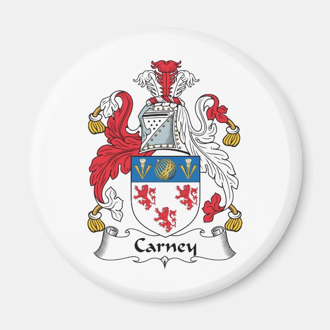 Imán Carney Family Crest (Frente)