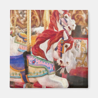 Imán Carnival - Caballos de Carrousel