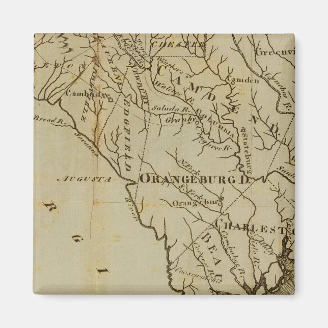 Imán Carolina del Norte 8 (Frente)