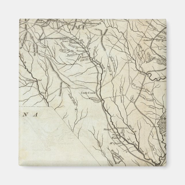 Imán Carolina del Norte 9 (Frente)