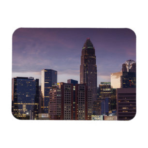 Imán Carolina del Norte, Charlotte, vista elevada