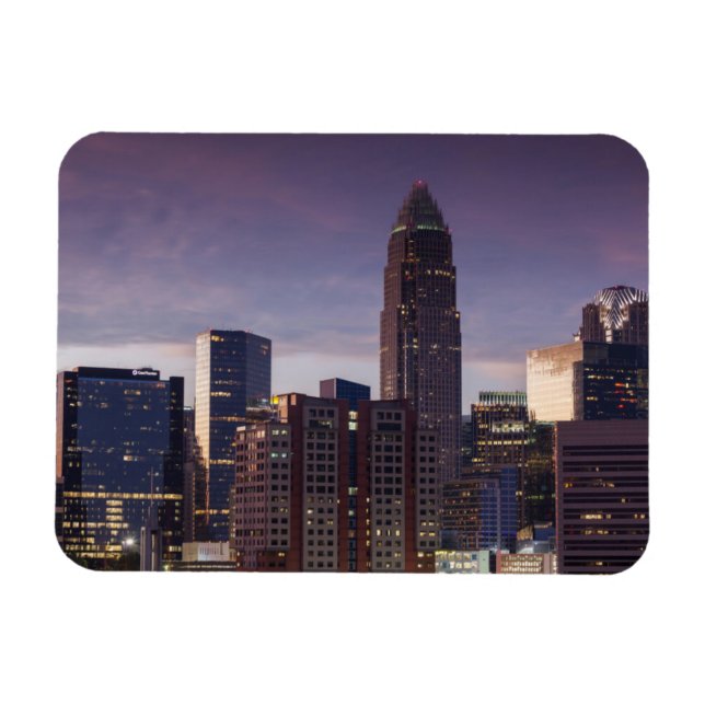 Imán Carolina del Norte, Charlotte, vista elevada (Horizontal)