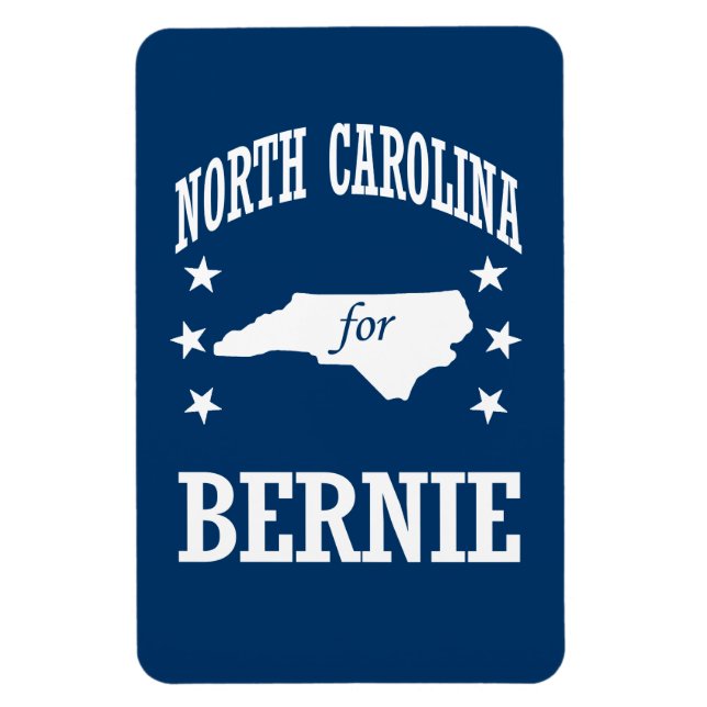 IMÁN CAROLINA DEL NORTE PARA BERNIE SANDERS (Vertical)