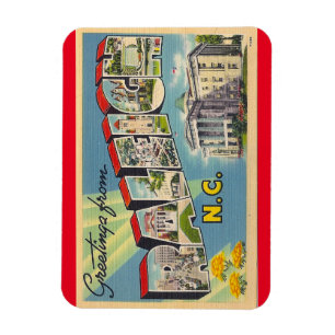 Imán Carolina del Norte, Raleigh Magnet