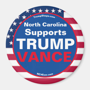 Imán Carolina del Norte soporta refrigerador TRUMP VANC