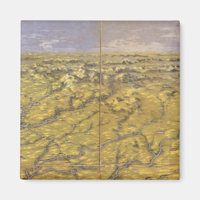 Imán Carolina del Norte y del Sur 2 (Frente)