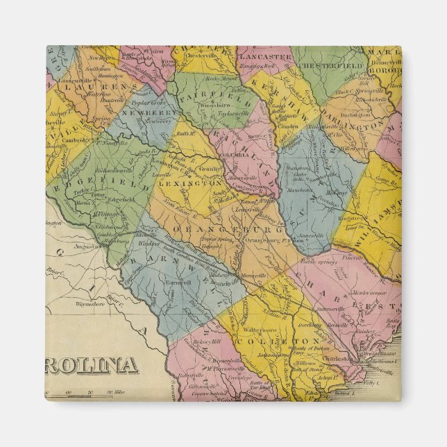 Imán Carolina del Sur 9 (Frente)