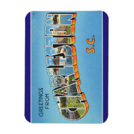 Imán Carolina del Sur, Charleston Beach Magnet