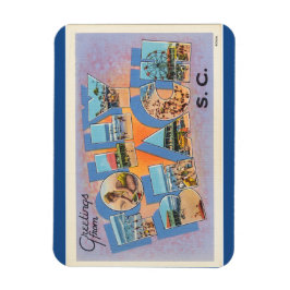 Imán Carolina del Sur, Folly Beach Magnet