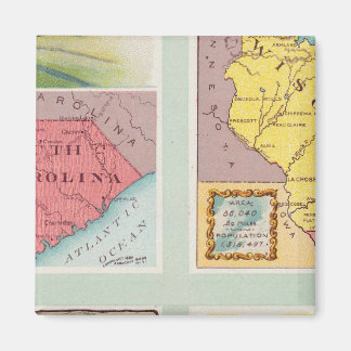 Imán Carolina del Sur, Wisconsin, Maine, Michigan