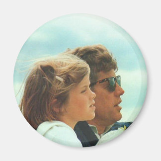 Imán Caroline y John F. Kennedy