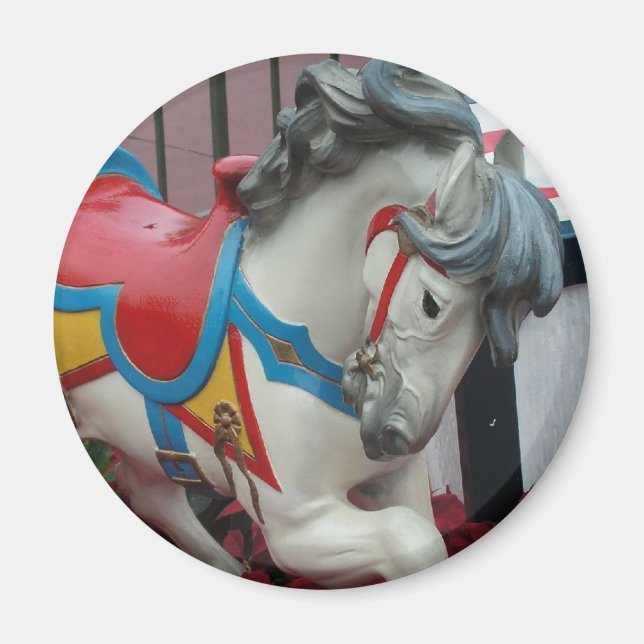 Imán Carousel Horse Magnet (Frente)